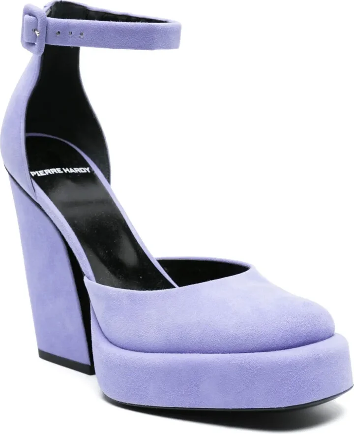 Sean 120mm suede platform pumps - Image 2