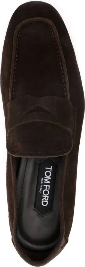 Sean penny-slot suede loafers - Image 4