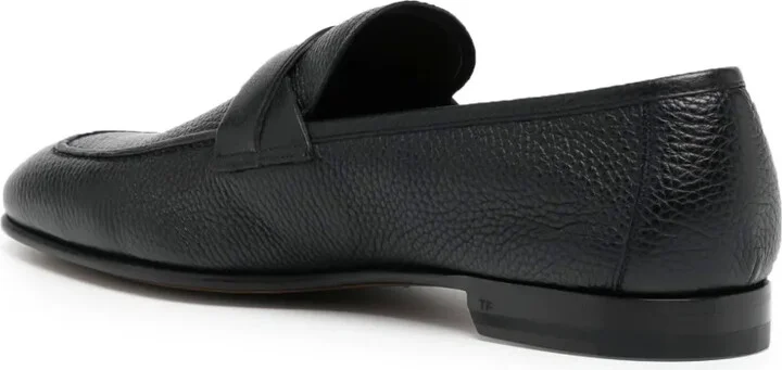 Sean twist-detail leather loafers - Image 3