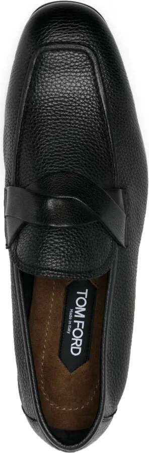 Sean twist-detail leather loafers - Image 4