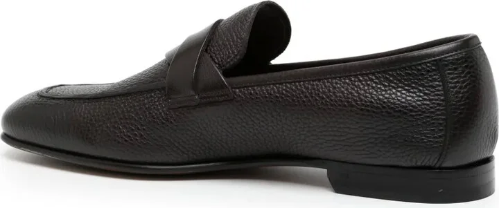 Sean twist-detail leather loafers - Image 3