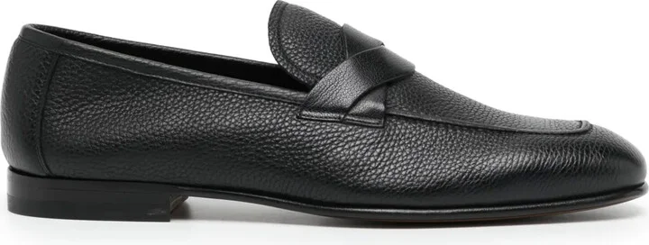 Sean twist-detail leather loafers
