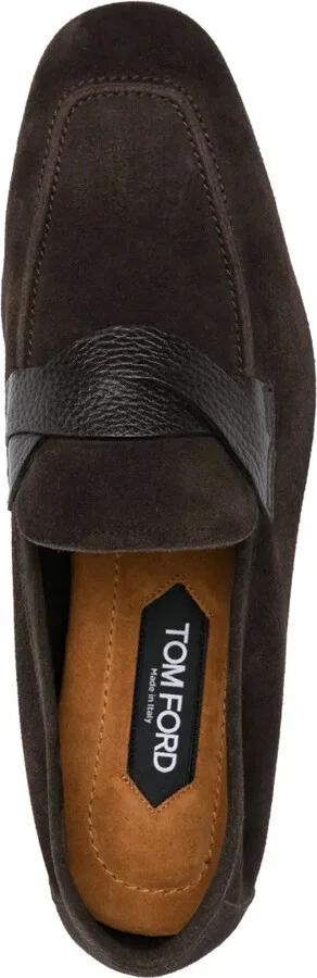 Sean twisted-band suede loafers - Image 4