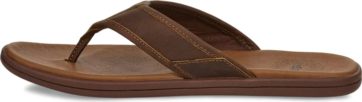 Seaside Leather Flip Flop - Image 3
