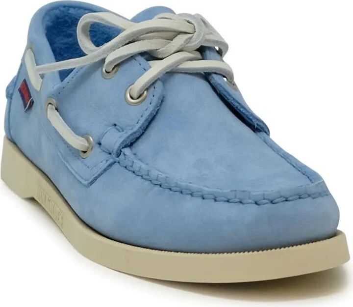 Sebago 74121sw Portland Light Blue Nubuck Loafers - Image 2
