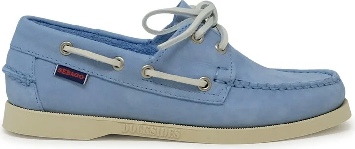 Sebago 74121sw Portland Light Blue Nubuck Loafers