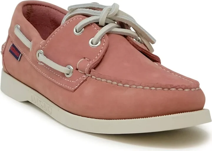 Sebago 74121sw Portland Pink Nubuck Loafers - Image 2