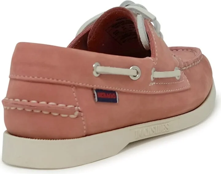 Sebago 74121sw Portland Pink Nubuck Loafers - Image 3