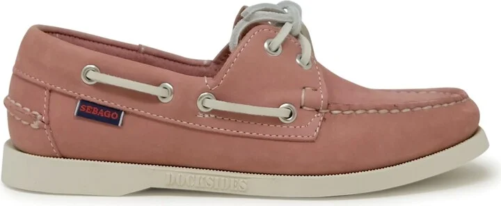 Sebago 74121sw Portland Pink Nubuck Loafers