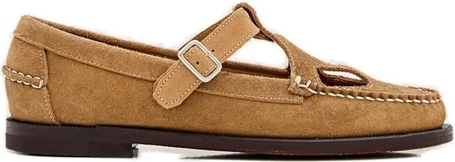 Sebago Angelina Fleshout Buckled Moccasins