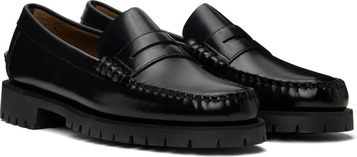 Sebago Black Dan Lug Loafers - Image 4