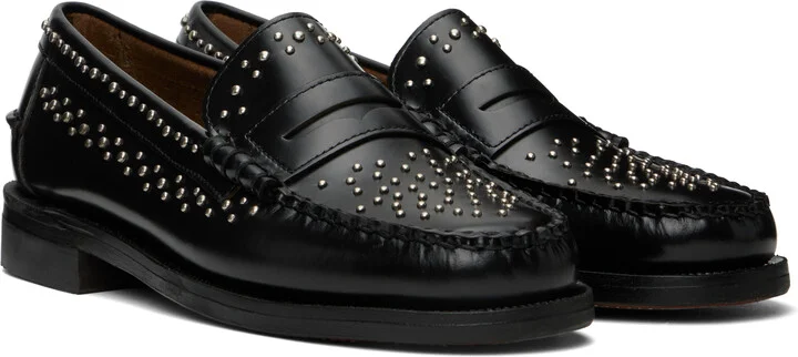Sebago Black Dan Studs Loafers - Image 4