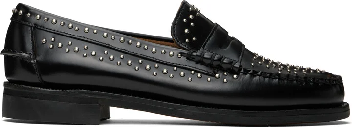 Sebago Black Dan Studs Loafers