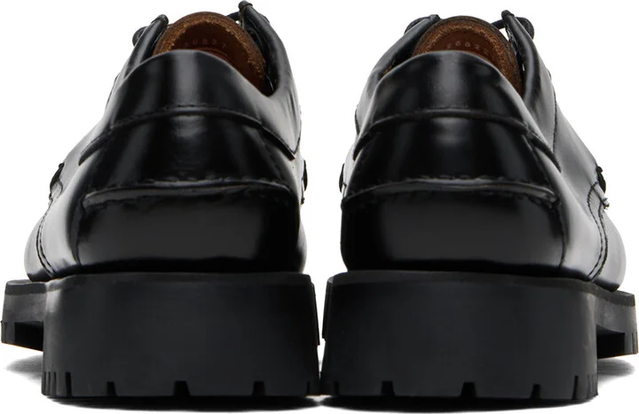 Sebago Black James Fringe Lug Loafers - Image 2