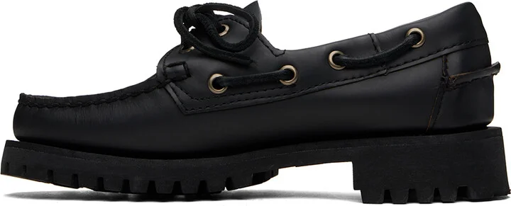 Sebago Black Ranger Moc Soft Loafers - Image 3