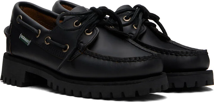 Sebago Black Ranger Moc Soft Loafers - Image 4