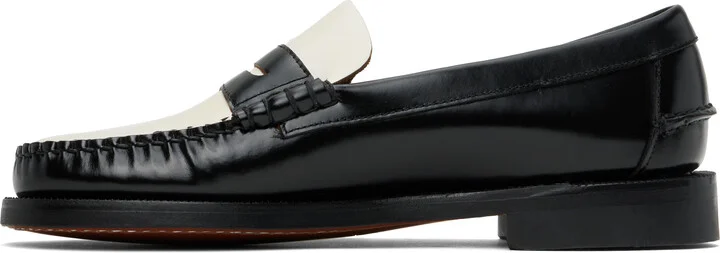 Sebago Black & White Classic Dan Loafers - Image 3