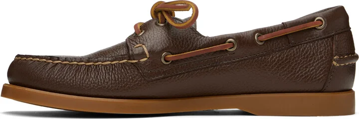 Sebago Brown Portland Martellato Boat Shoes - Image 3