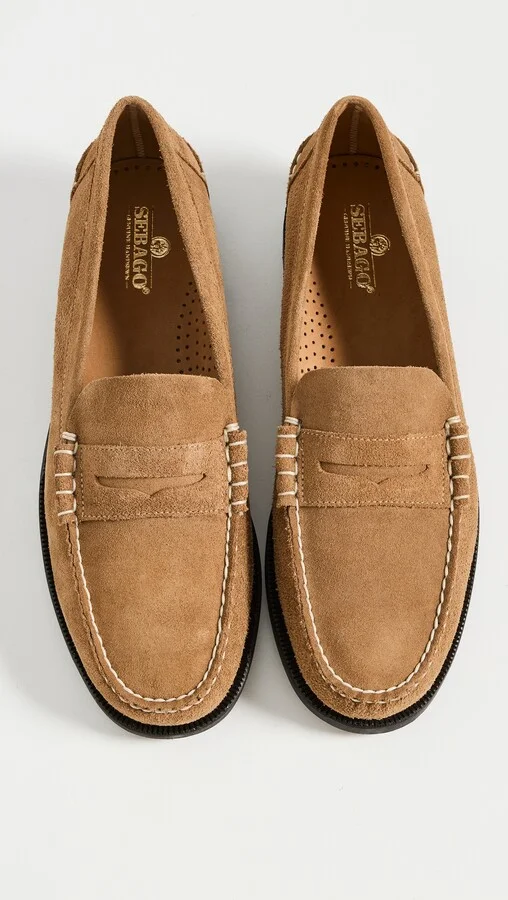 Sebago Classic Dan Flesh Out Suede Loafers - Image 4