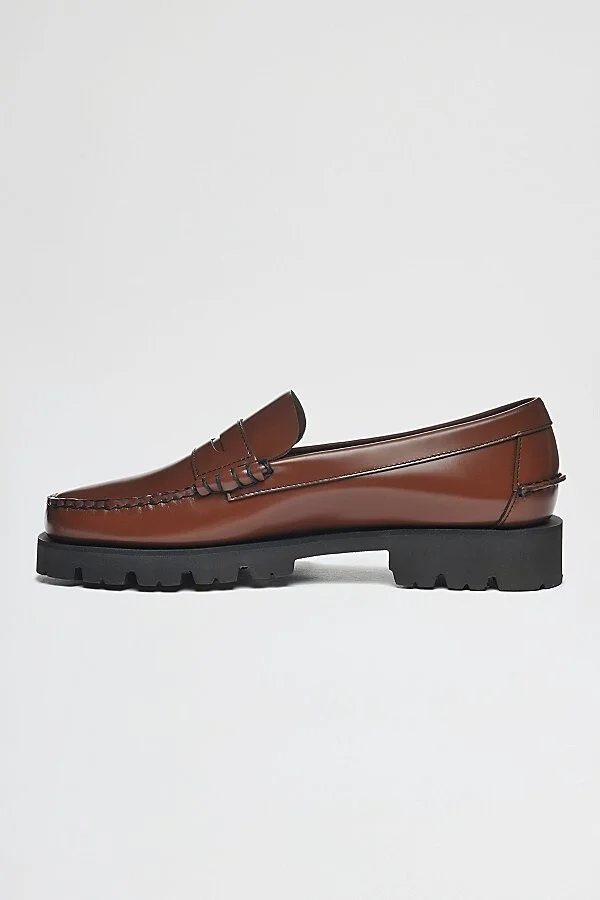 Sebago Dan Lug Loafer in Brown - Image 5