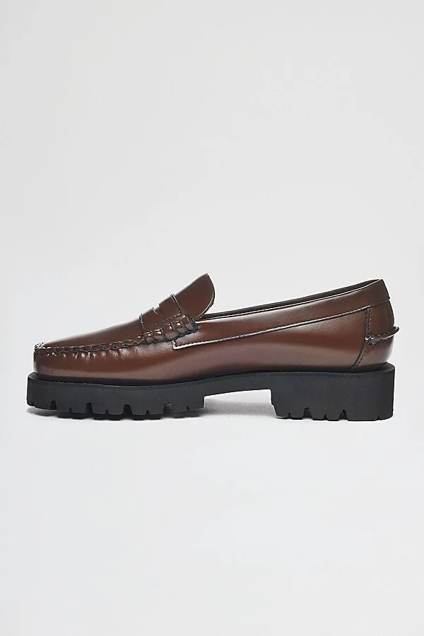 Sebago Dan Lug Sole Loafer in Brown - Image 2