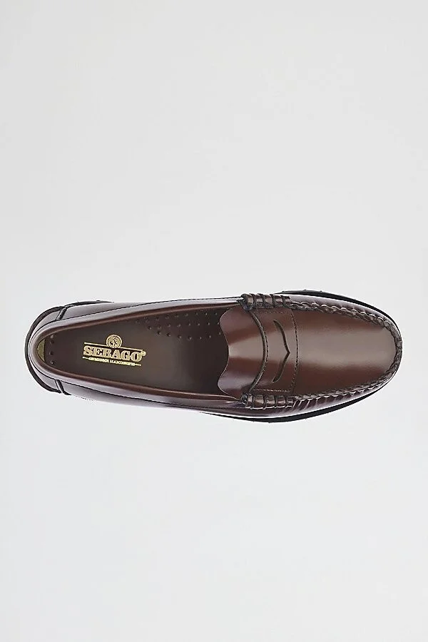 Sebago Dan Lug Sole Loafer in Brown - Image 3
