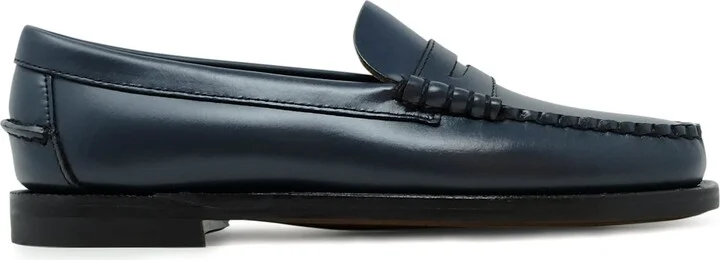 Sebago Dan Pigment Brilliant Blue Leather Loafers