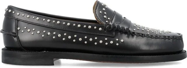 Sebago Dan Stud-Embellished Slip-On Loafers