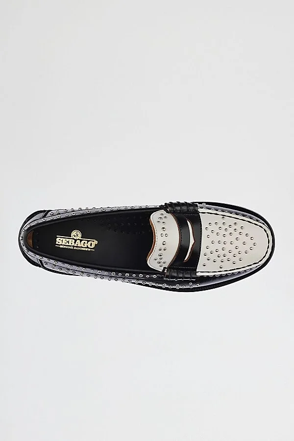 Sebago Dan Studs Loafer in Black - Image 7