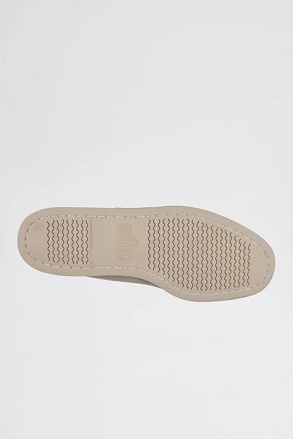 Sebago Dan Suede Boat Shoe in Brown Taupe - Image 4