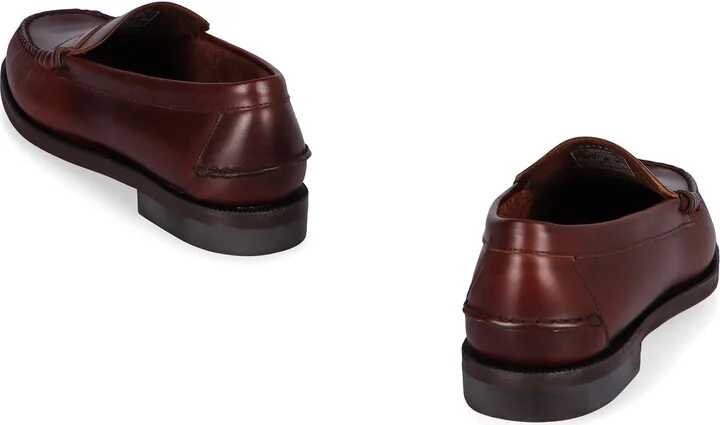 Sebago Dan Waxy Leather Loafers - Image 4