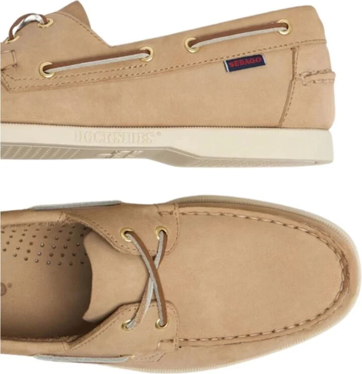 Sebago Docksides Portland Nubuk Boat Shoes - Image 3