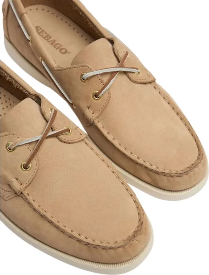 Sebago Docksides Portland Nubuk Boat Shoes - Image 4