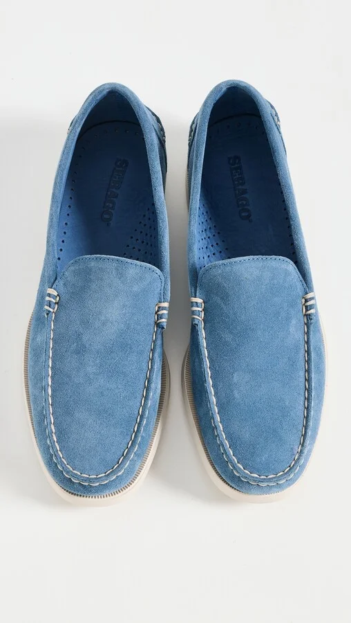Sebago Frank Flesh Out Suede Slip Ons - Image 4
