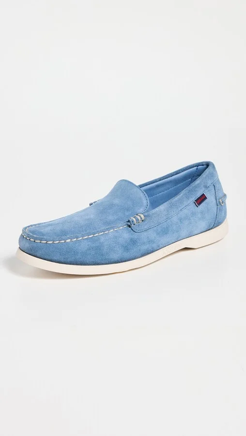 Sebago Frank Flesh Out Suede Slip Ons - Image 6