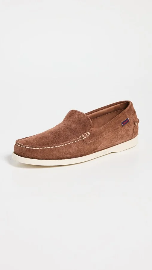 Sebago Frank Flesh Out Suede Slip Ons - Image 2