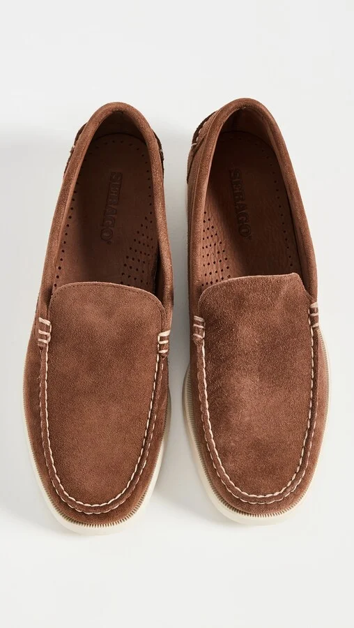 Sebago Frank Flesh Out Suede Slip Ons - Image 3