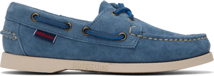 Sebago Indigo Portland Suede Loafers
