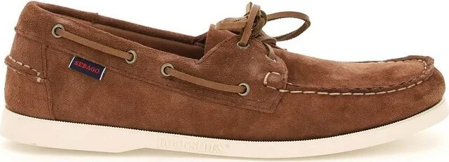 Sebago Lace-Up Round Toe Boat Shoes