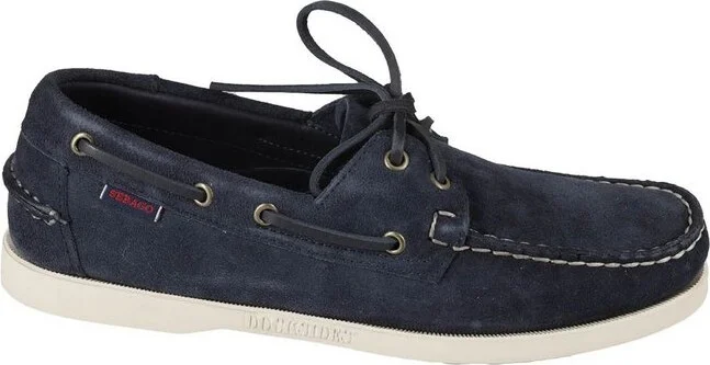 Sebago Lace-Up Round Toe Boat Shoes