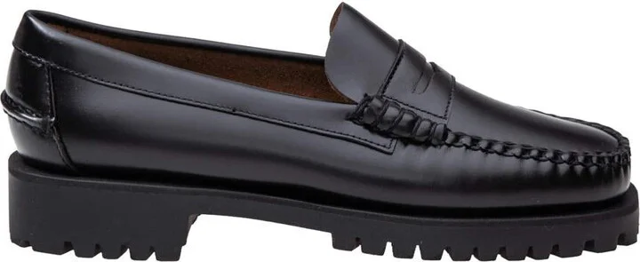 Sebago Moccasin In Smooth Brushed Full-Grain Leather