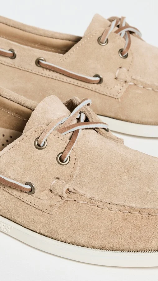 Sebago Portland Flesh Out Suede Boat Shoes - Image 4