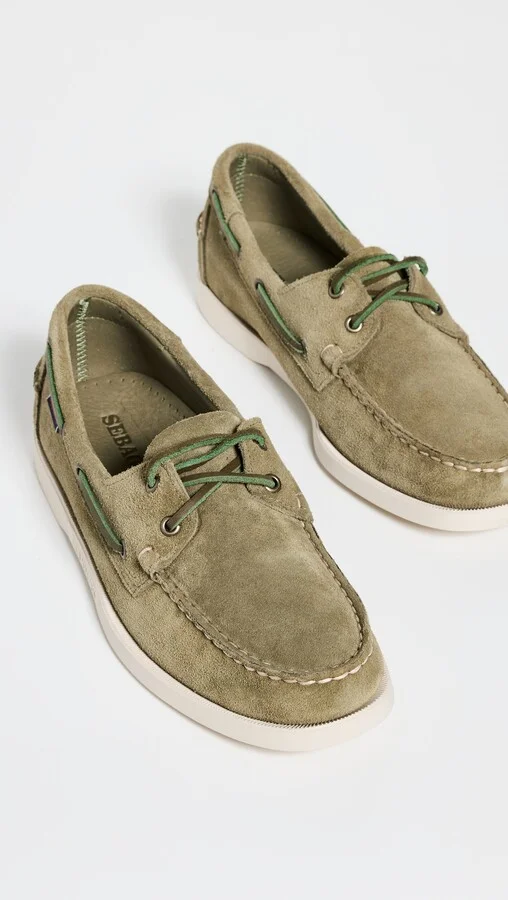 Sebago Portland Flesh Out Suede Boat Shoes - Image 5