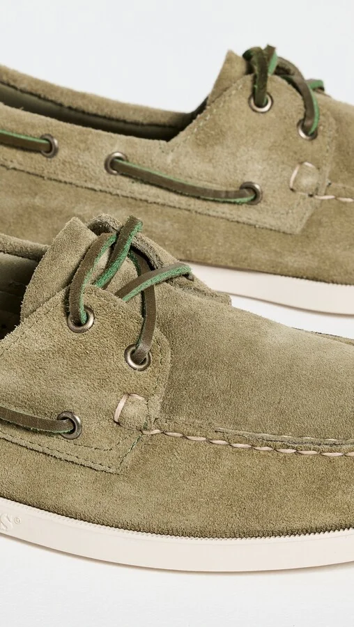 Sebago Portland Flesh Out Suede Boat Shoes - Image 6