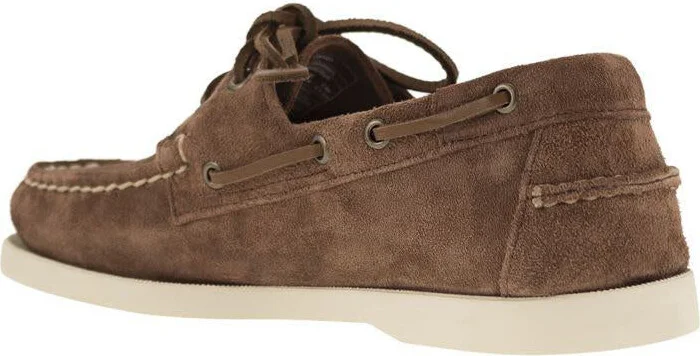 Sebago Portland Flesh - Suede Moccasin - Image 3