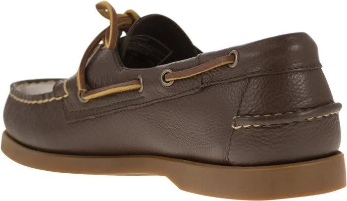 Sebago Portland - Moccasin With Grained Leather - Image 3