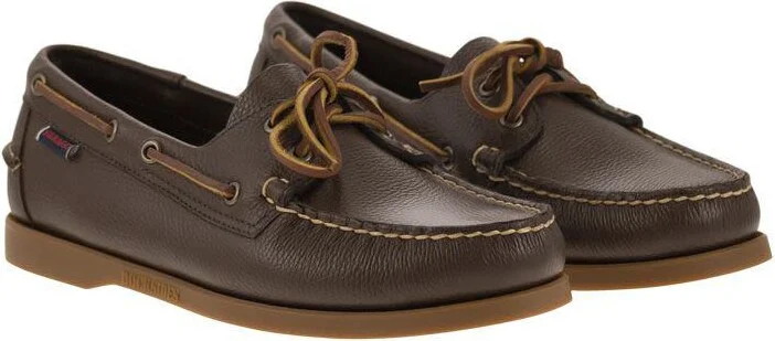 Sebago Portland - Moccasin With Grained Leather - Image 4