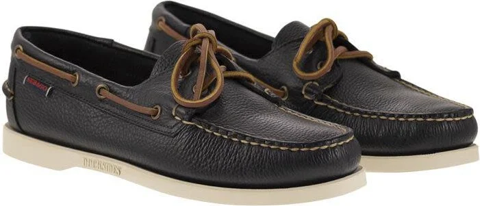 Sebago Portland - Moccasin With Grained Leather - Image 4