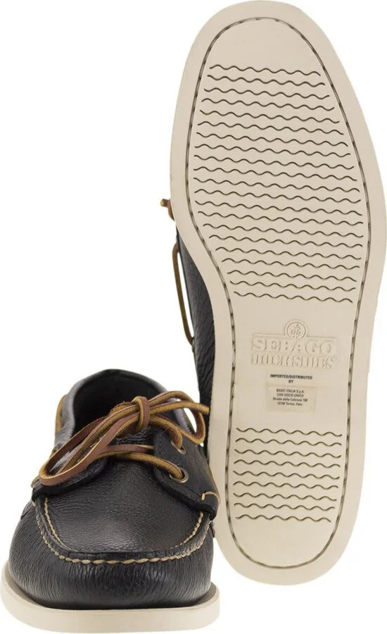 Sebago Portland - Moccasin With Grained Leather - Image 5