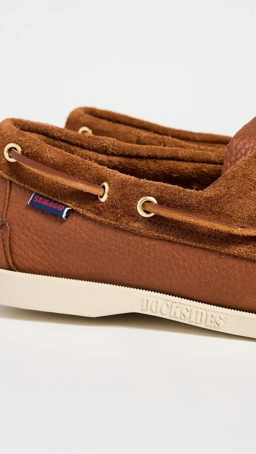 Sebago Portland Nepal Tumbled Leather Boat Shoes - Image 6